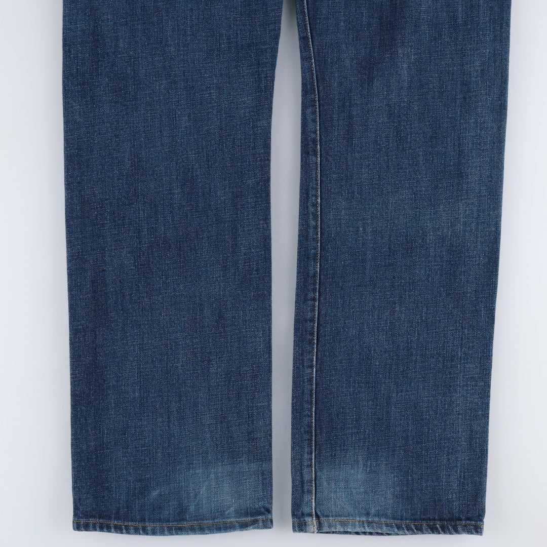 Levi's 501 STRAIGHT LEG BUTTON-FLY Straight Denim Pants, Men's W36 (approx.) cotton blue type Vintage Second Hand