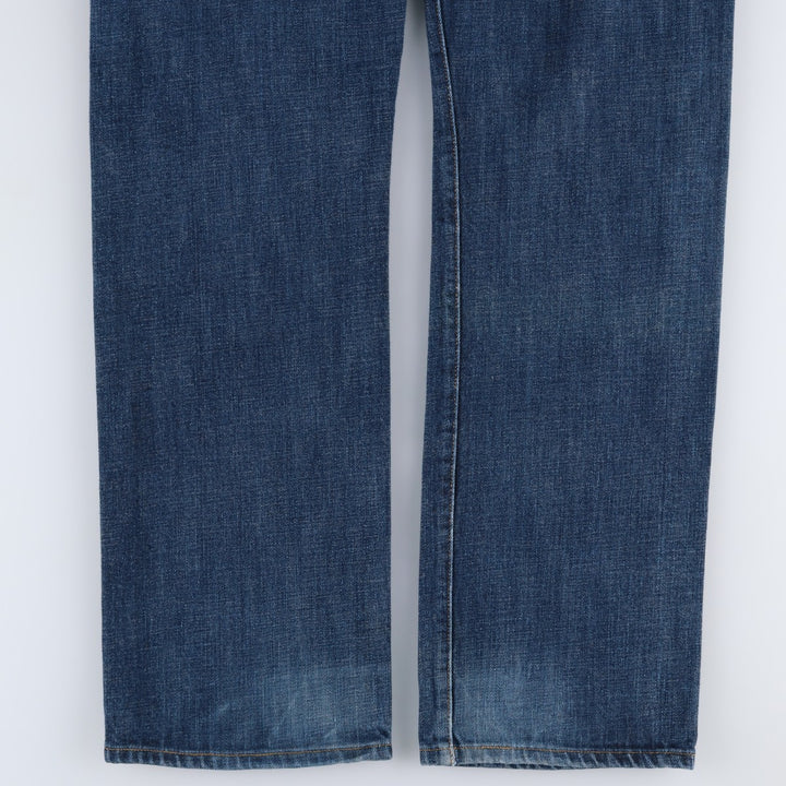 Levi's 501 STRAIGHT LEG BUTTON-FLY Straight Denim Pants, Men's W36 (approx.) cotton blue type Vintage Second Hand