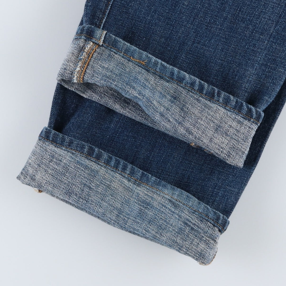 Levi's 501 STRAIGHT LEG BUTTON-FLY Straight Denim Pants, Men's W36 (approx.) cotton blue type Vintage Second Hand