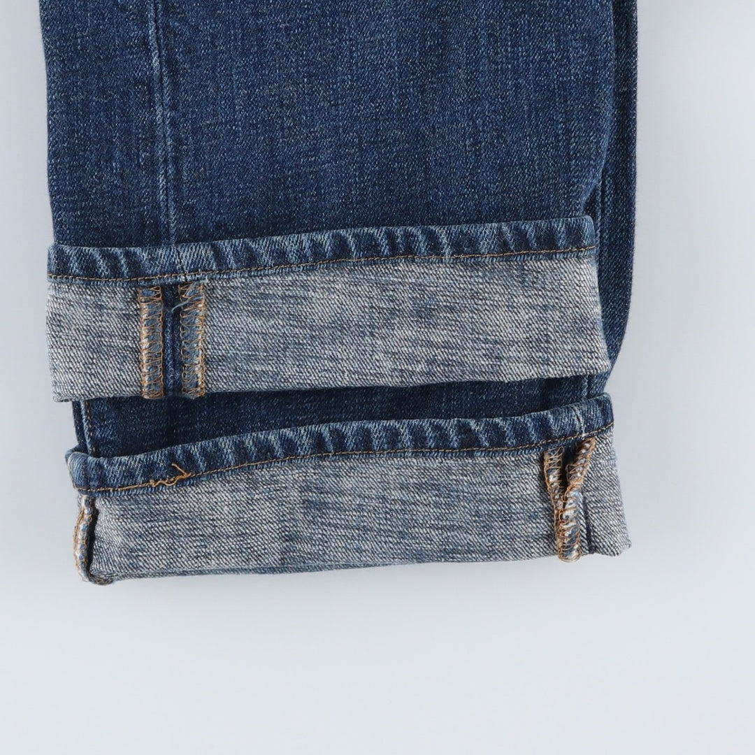 Levi's 501 STRAIGHT LEG BUTTON-FLY Straight Denim Pants, Men's W36 (approx.) cotton blue type Vintage Second Hand