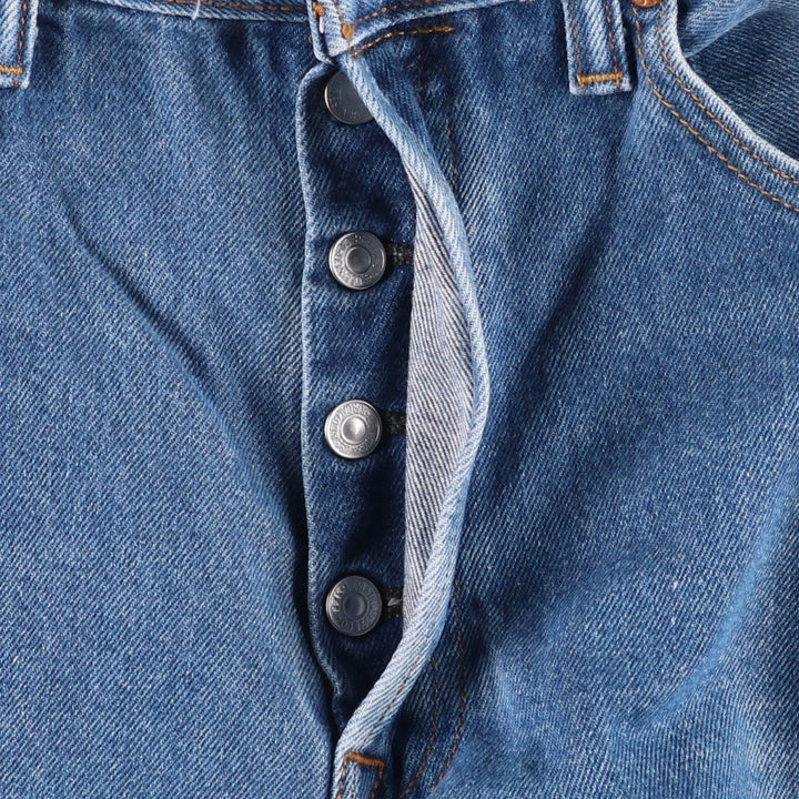 Levi's 501 straight denim pants for men, size W33 cotton blue type Vintage Second Hand