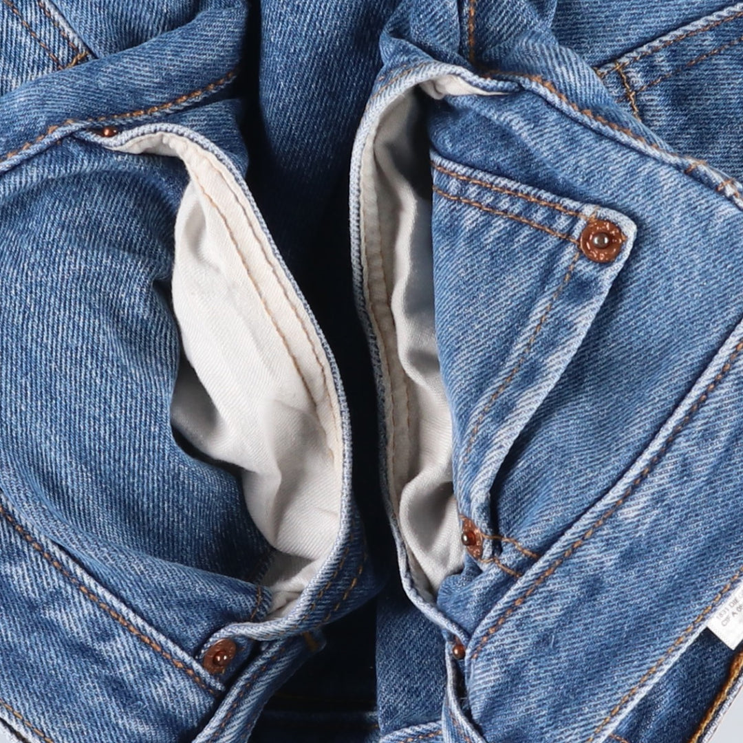 Levi's 501 straight denim pants for men, size W33 cotton blue type Vintage Second Hand