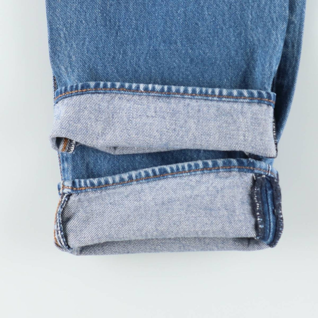 Levi's 501 straight denim pants for men, size W33 cotton blue type Vintage Second Hand