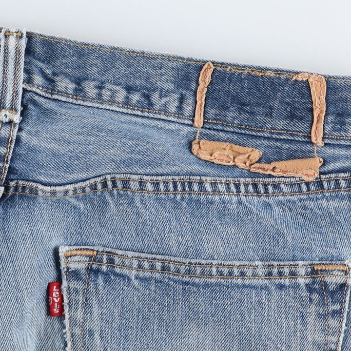 Levi's 501 straight denim pants for men, size W33 unclear blue type Vintage Second Hand