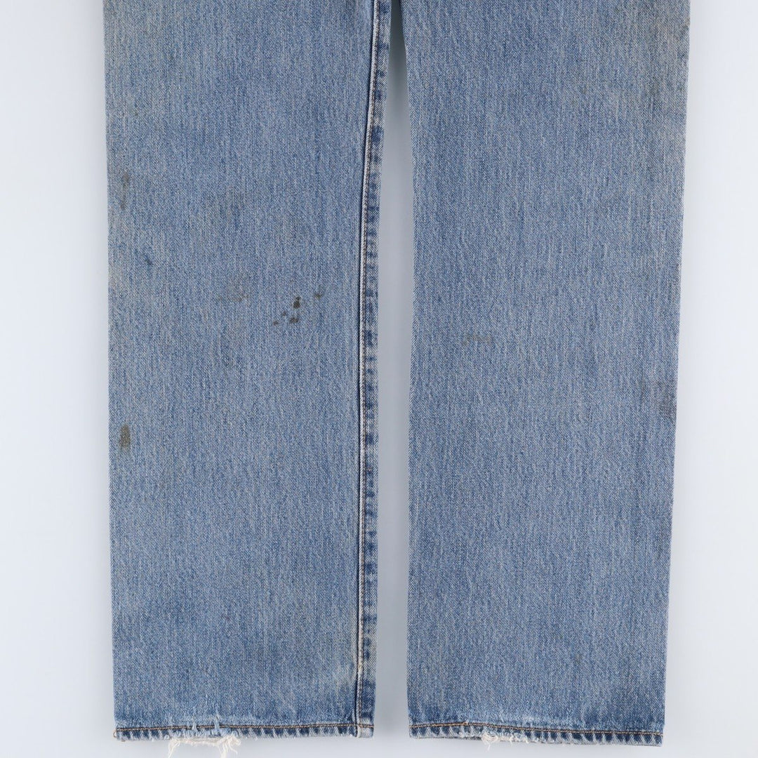 Levi's 501 straight denim pants for men, size W33 unclear blue type Vintage Second Hand