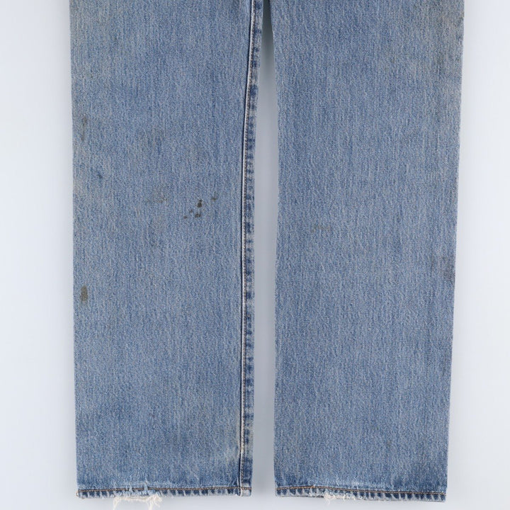 Levi's 501 straight denim pants for men, size W33 unclear blue type Vintage Second Hand