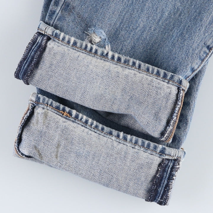 Levi's 501 straight denim pants for men, size W33 unclear blue type Vintage Second Hand