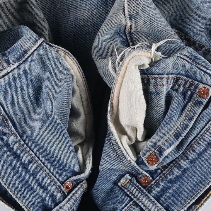 Levi's 501 straight denim pants for men, size W33 unclear blue type Vintage Second Hand