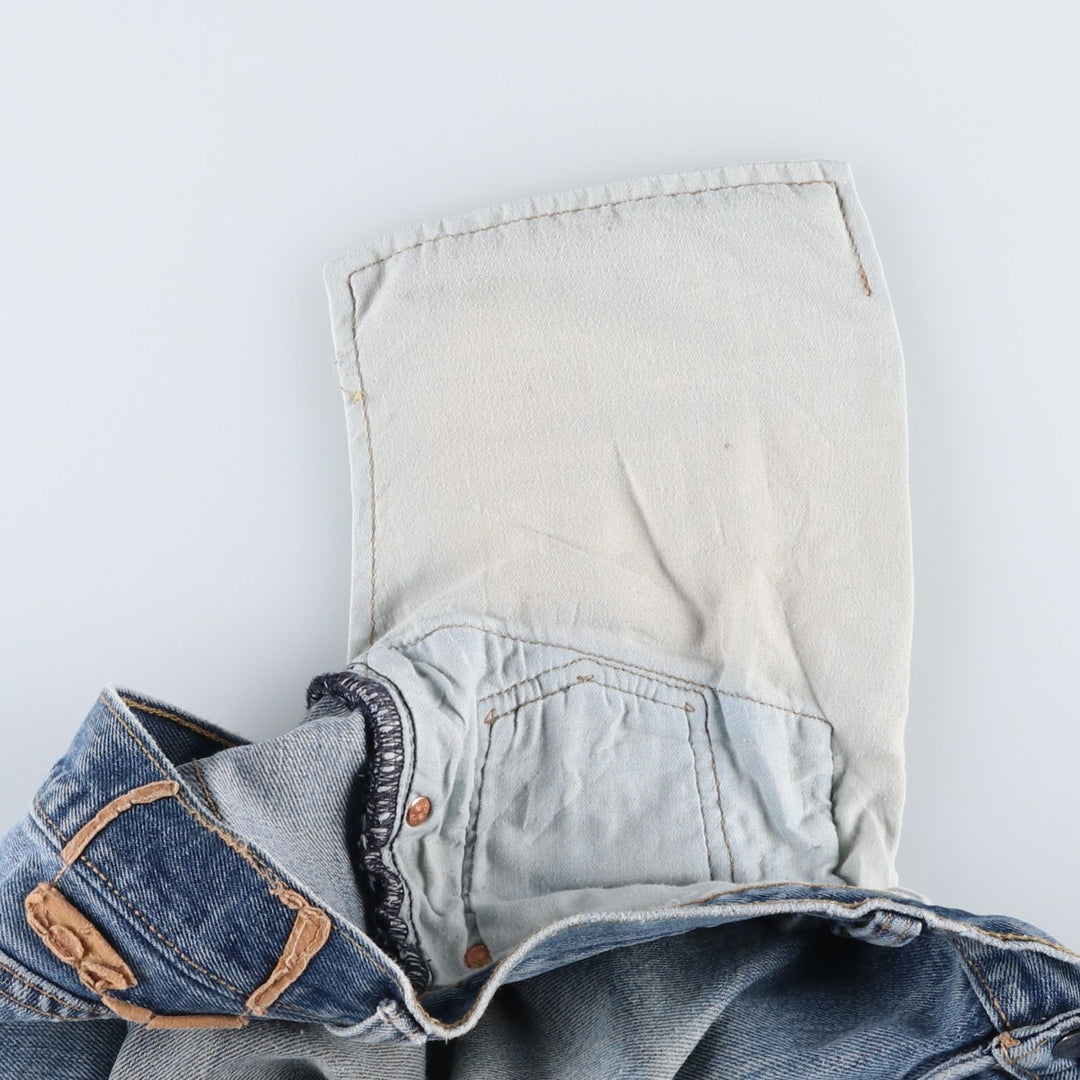 Levi's 501 straight denim pants for men, size W33 unclear blue type Vintage Second Hand