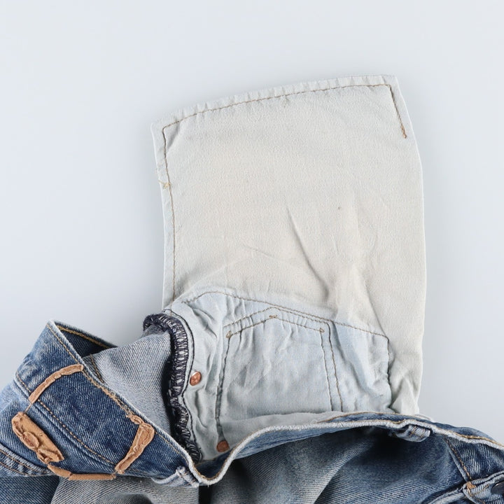 Levi's 501 straight denim pants for men, size W33 unclear blue type Vintage Second Hand