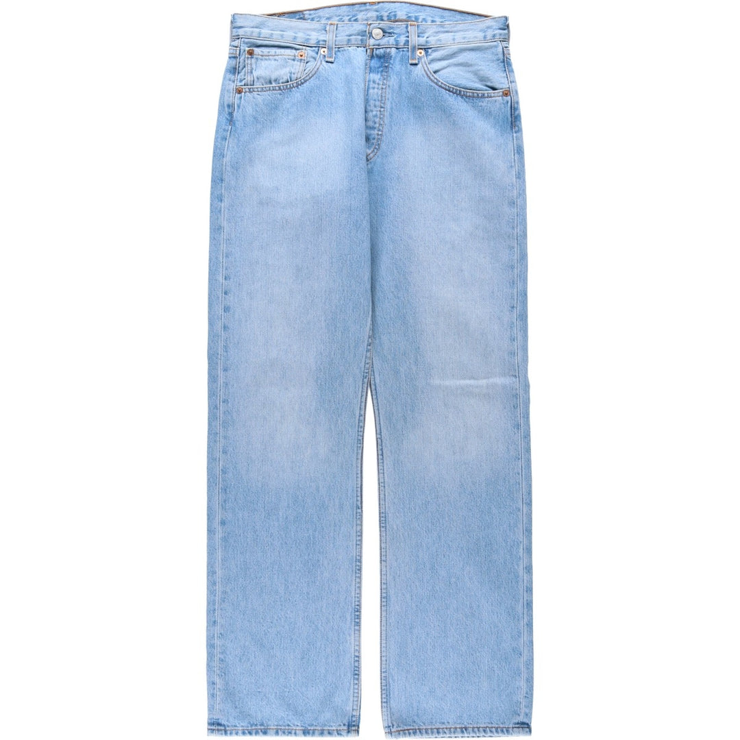 Levi's 501 Euro Model Straight Denim Pants Men's W33 cotton blue type Vintage Second Hand