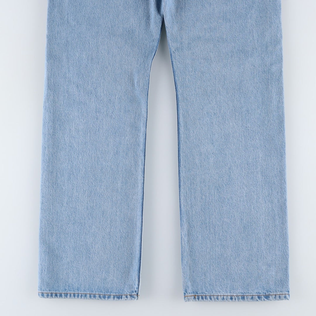Levi's 501 Euro Model Straight Denim Pants Men's W33 cotton blue type Vintage Second Hand
