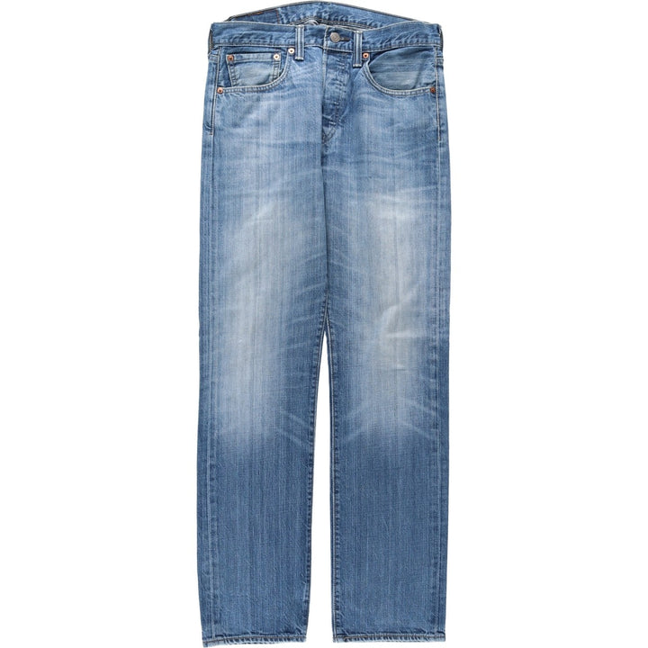 Levi's 501 straight denim pants for men, equivalent to w31 cotton blue type Vintage Second Hand