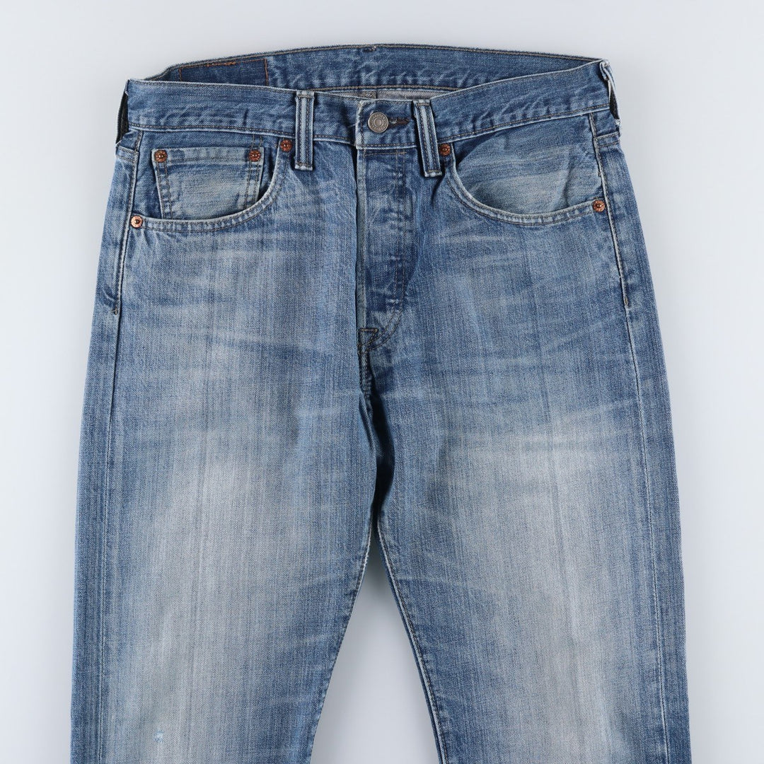 Levi's 501 straight denim pants for men, equivalent to w31 cotton blue type Vintage Second Hand