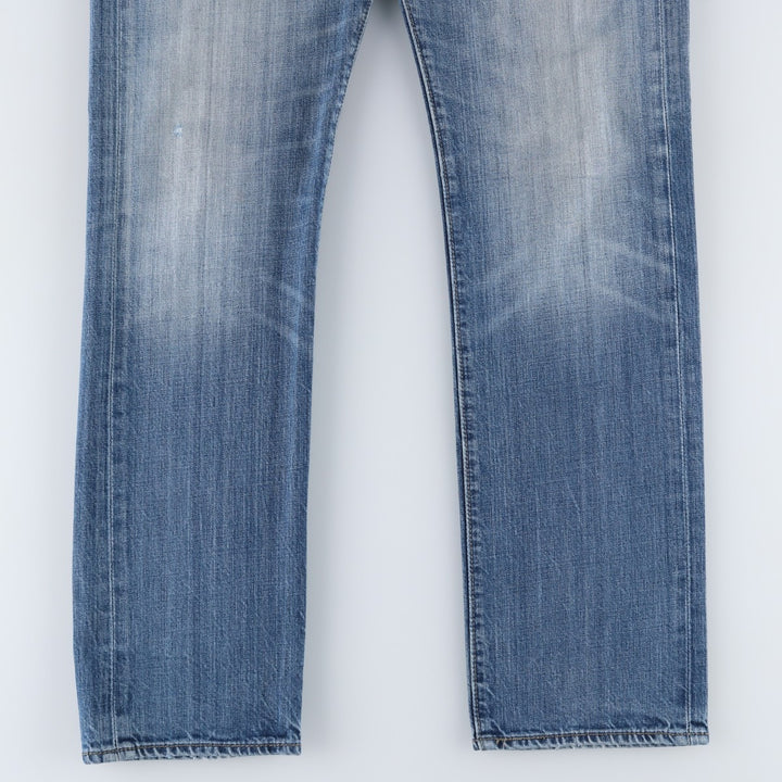 Levi's 501 straight denim pants for men, equivalent to w31 cotton blue type Vintage Second Hand