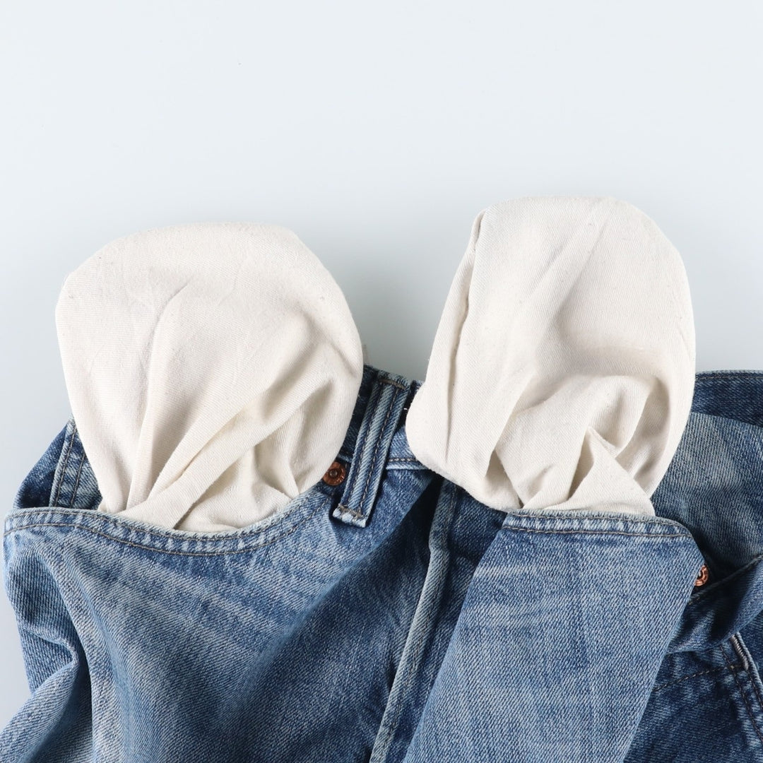 Levi's 501 straight denim pants for men, equivalent to w31 cotton blue type Vintage Second Hand