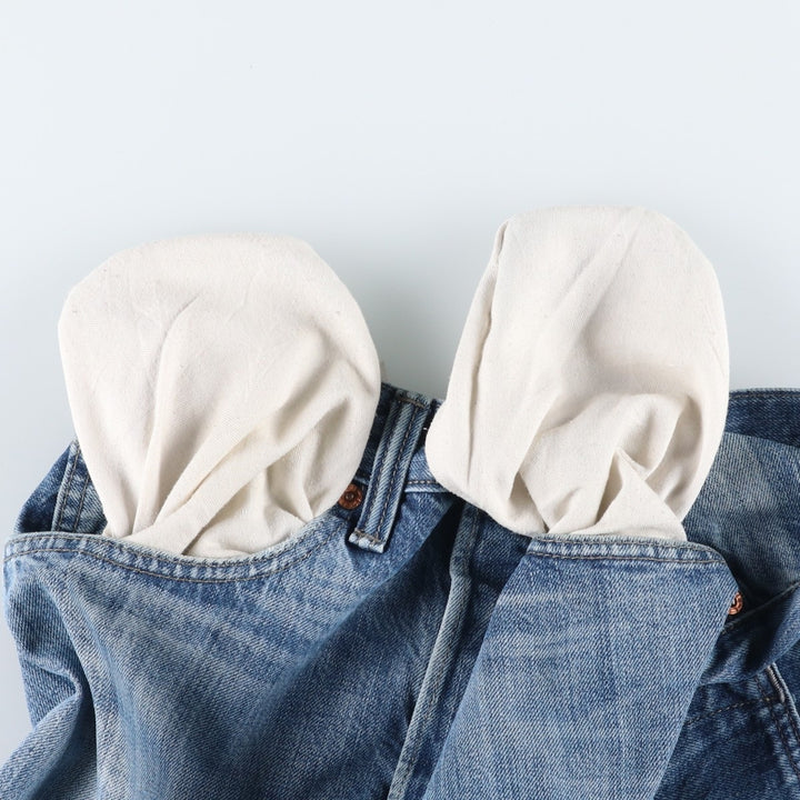 Levi's 501 straight denim pants for men, equivalent to w31 cotton blue type Vintage Second Hand