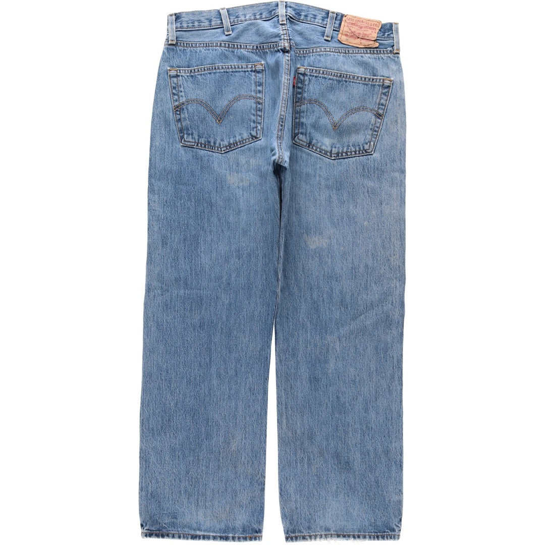 Levi's 501 straight denim pants for men, size W37 cotton blue type Vintage Second Hand