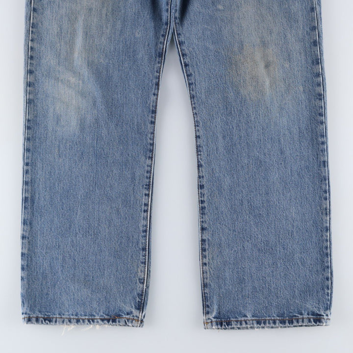 Levi's 501 straight denim pants for men, size W37 cotton blue type Vintage Second Hand