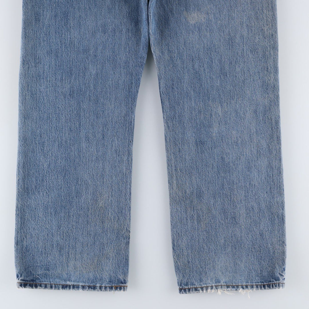 Levi's 501 straight denim pants for men, size W37 cotton blue type Vintage Second Hand