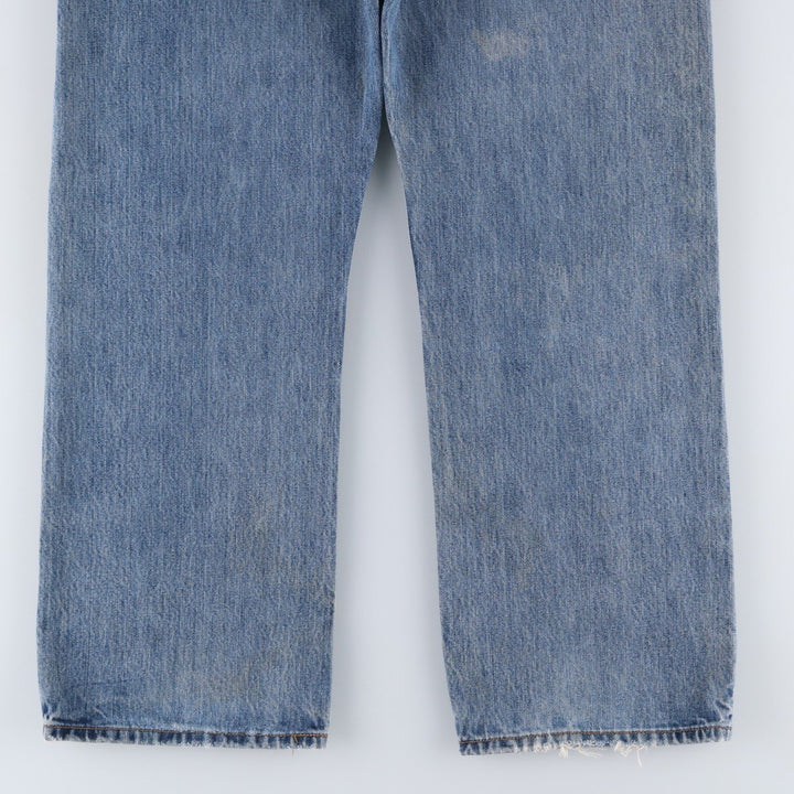 Levi's 501 straight denim pants for men, size W37 cotton blue type Vintage Second Hand