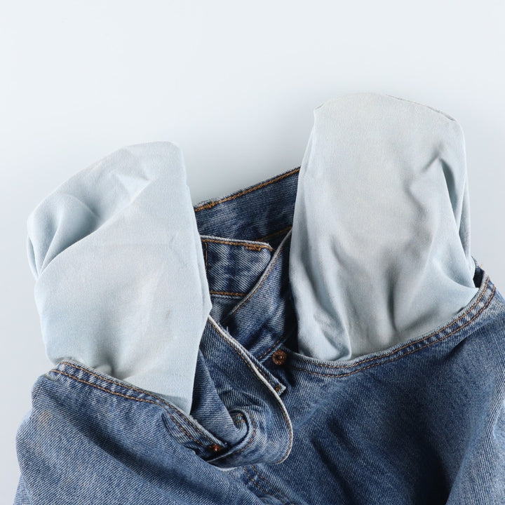 Levi's 501 straight denim pants for men, size W37 cotton blue type Vintage Second Hand