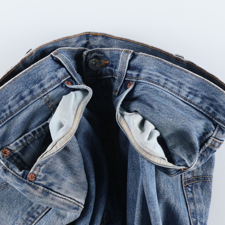 Levi's 501 straight denim pants for men, size W37 cotton blue type Vintage Second Hand