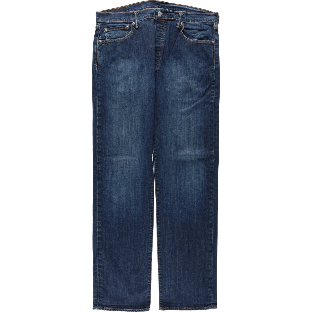 Levi's 501 straight denim pants for men, size W36 cotton Navy blue Vintage Second Hand
