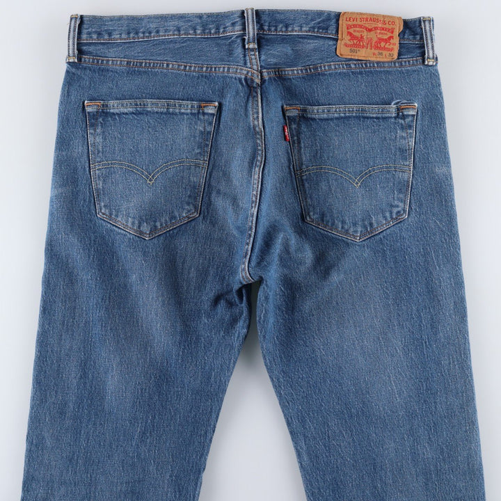 Levi's 501 straight denim pants for men, size W36 cotton blue type Vintage Second Hand