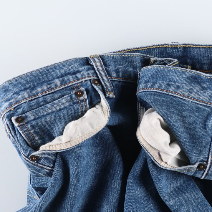 Levi's 501 straight denim pants for men, size W36 cotton blue type Vintage Second Hand