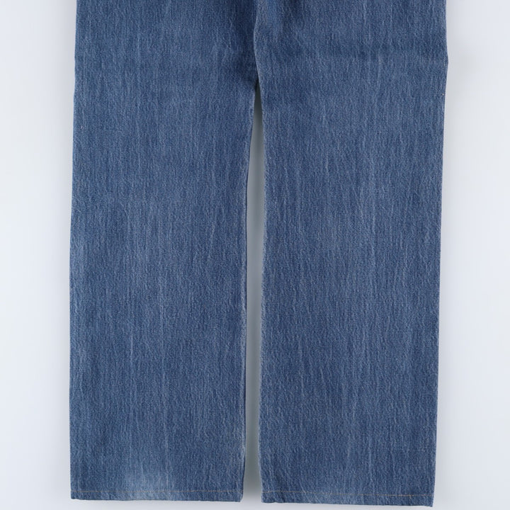 Levi's 501 Euro model straight denim pants for men, size W34 cotton blue type Vintage Second Hand