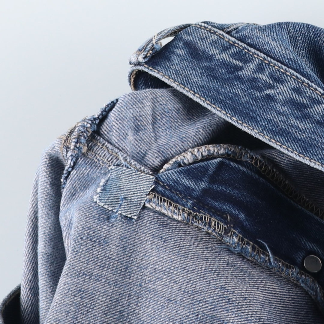 Levi's 501 Euro model straight denim pants for men, size W34 cotton blue type Vintage Second Hand