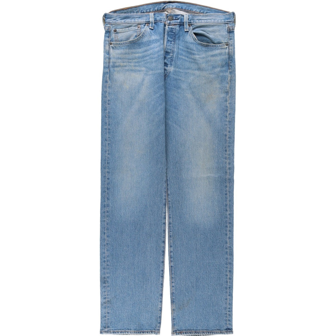 Levi's 501 straight denim pants for men, size W35 cotton blue type Vintage Second Hand