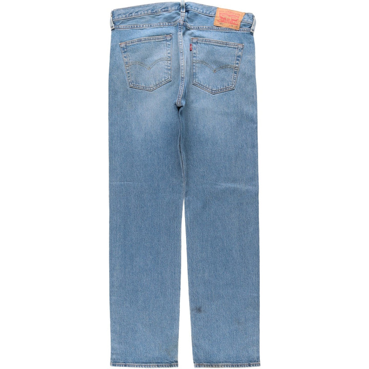 Levi's 501 straight denim pants for men, size W35 cotton blue type Vintage Second Hand
