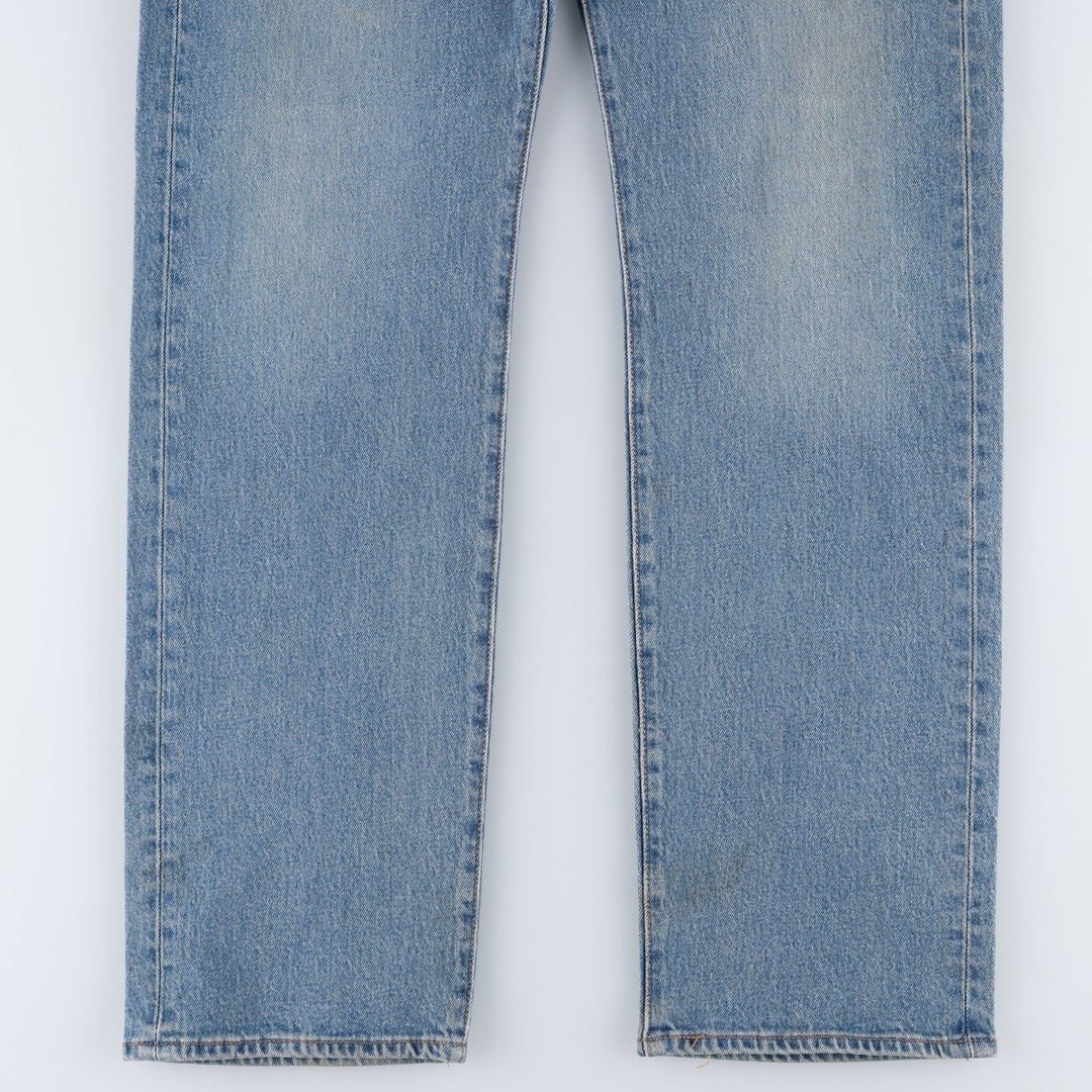 Levi's 501 straight denim pants for men, size W35 cotton blue type Vintage Second Hand