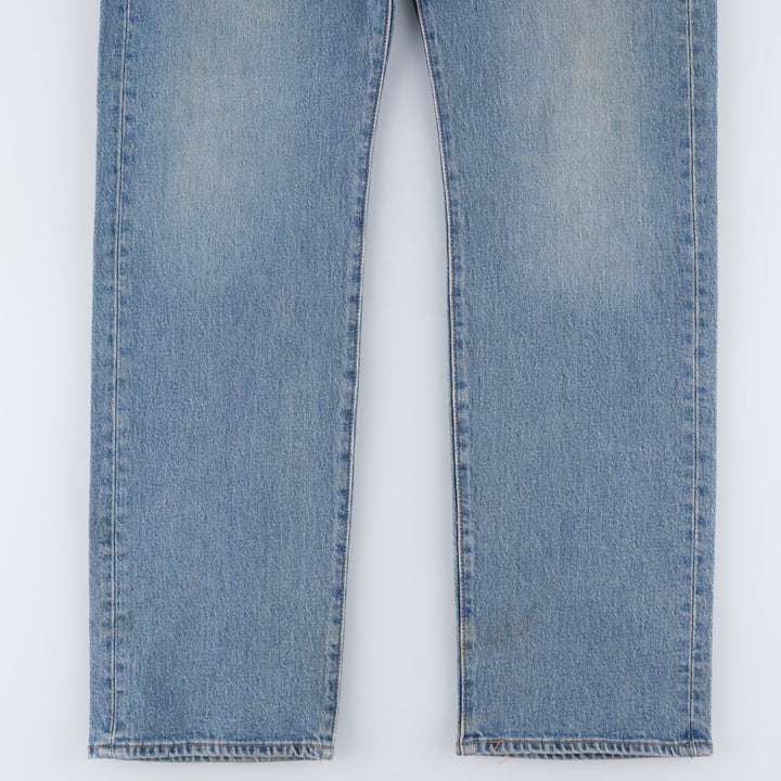 Levi's 501 straight denim pants for men, size W35 cotton blue type Vintage Second Hand