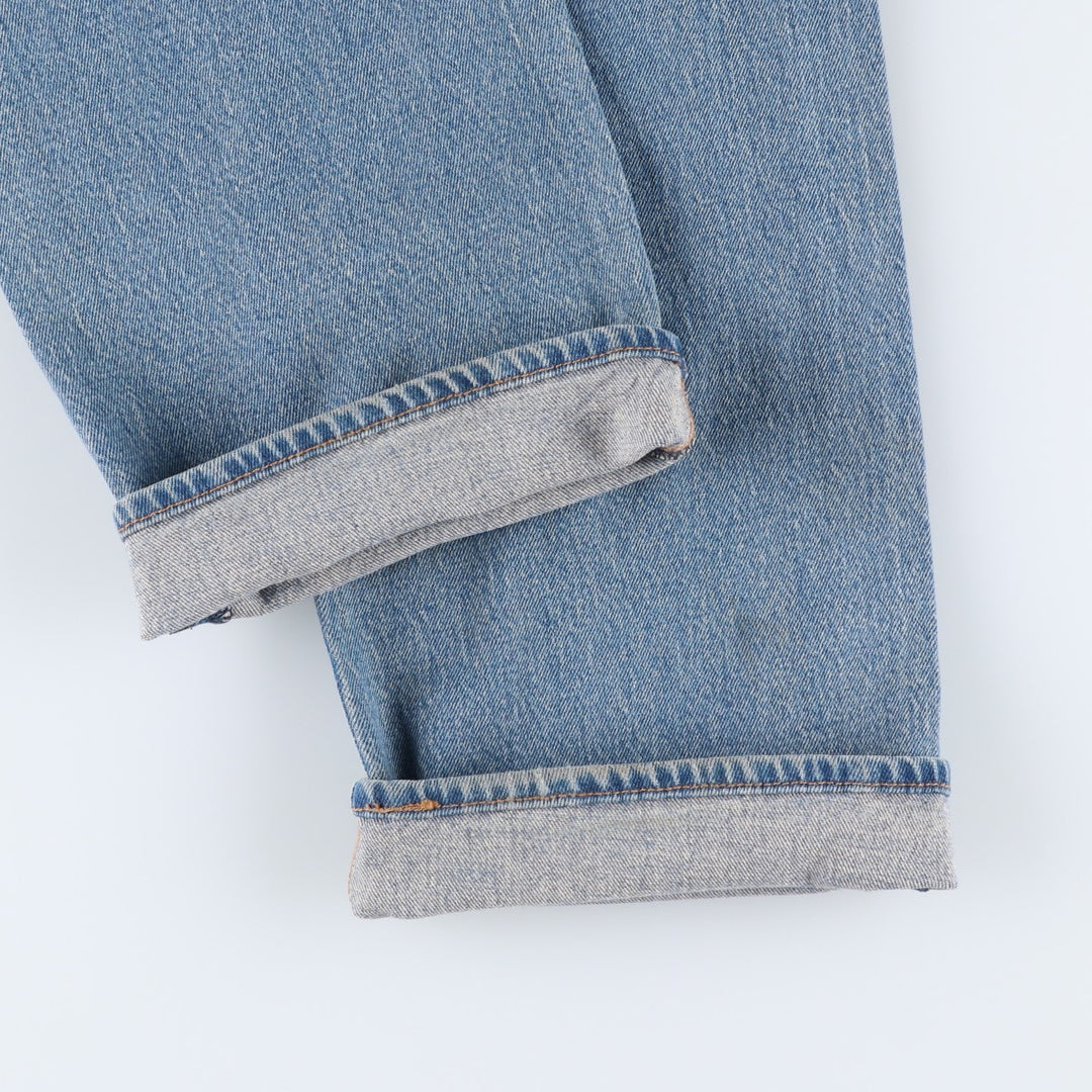 Levi's 501 straight denim pants for men, size W35 cotton blue type Vintage Second Hand