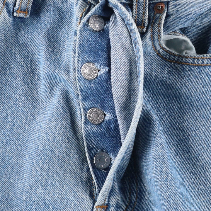 Levi's 501 Euro Model Straight Denim Pants, Made in England, Men's Size W31 cotton blue type Vintage Second Hand