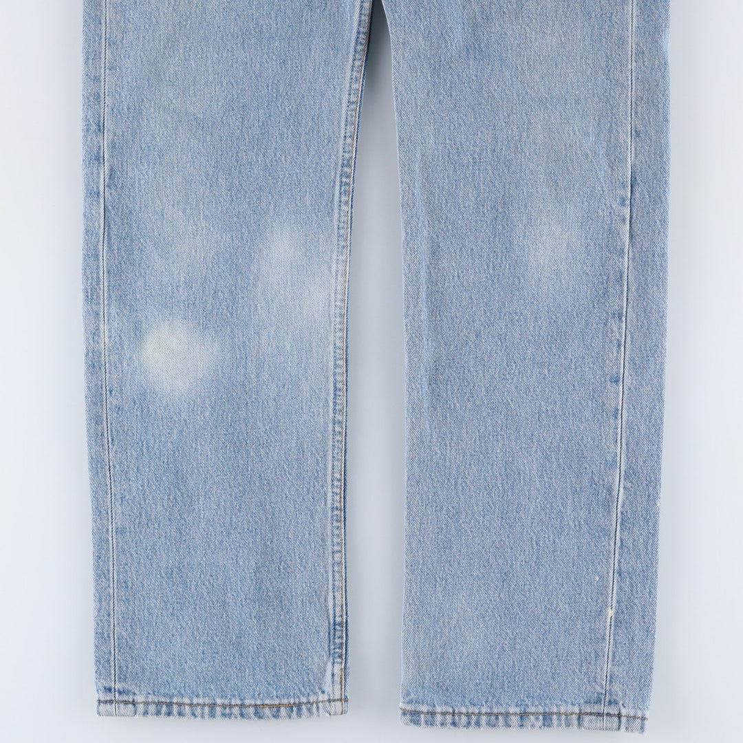 Levi's 501 Euro Model Straight Denim Pants, Made in England, Men's Size W31 cotton blue type Vintage Second Hand