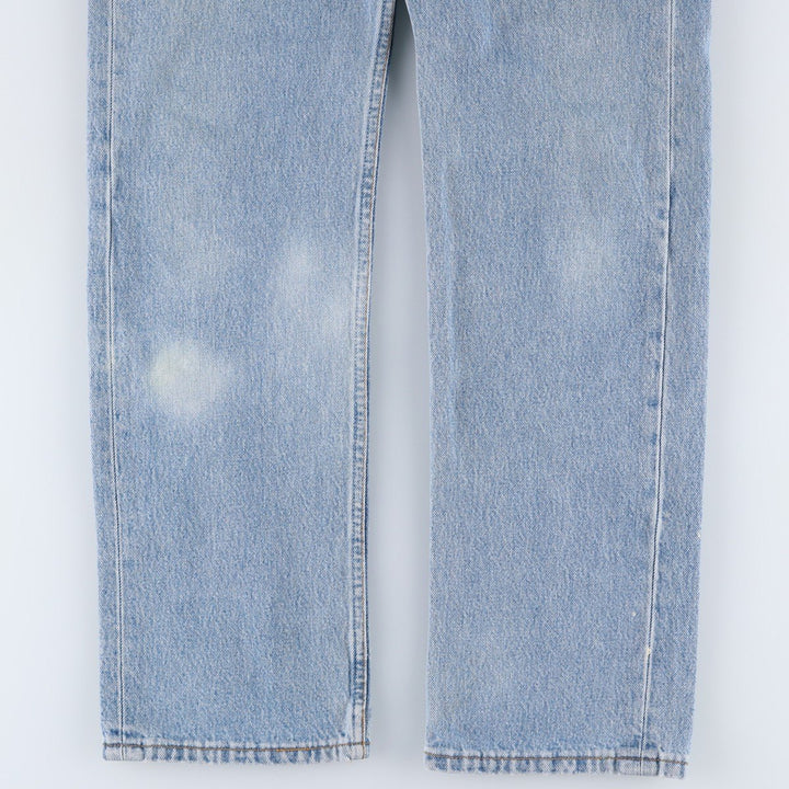 Levi's 501 Euro Model Straight Denim Pants, Made in England, Men's Size W31 cotton blue type Vintage Second Hand