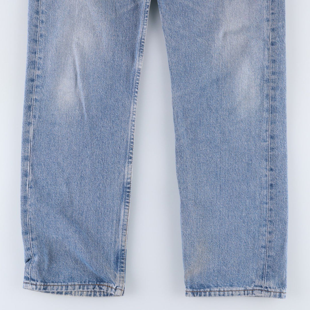 1990'S Levi's 501-0114 Euro Model Straight Denim Pants, Made in France, Men's Size W31 (approx.), Vintage cotton blue type Vintage Second Hand