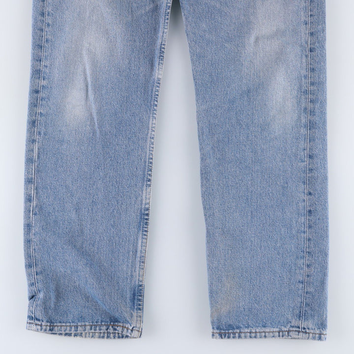 1990'S Levi's 501-0114 Euro Model Straight Denim Pants, Made in France, Men's Size W31 (approx.), Vintage cotton blue type Vintage Second Hand