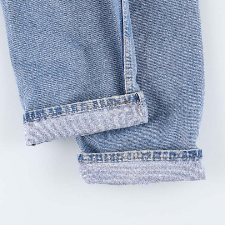 1990'S Levi's 501-0114 Euro Model Straight Denim Pants, Made in France, Men's Size W31 (approx.), Vintage cotton blue type Vintage Second Hand