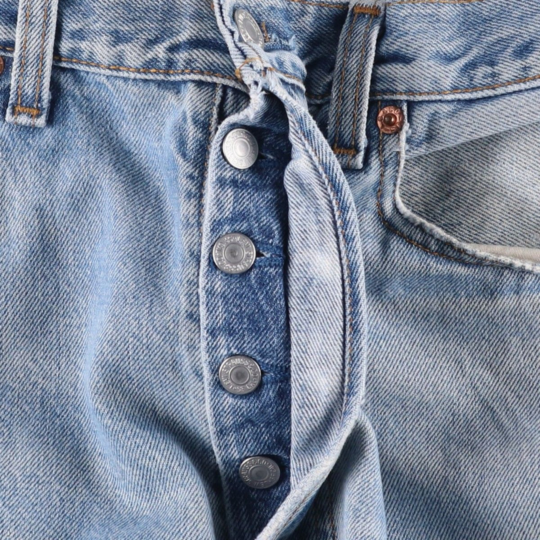 1990'S Levi's 501-0193 Straight Denim Pants, Made in Canada, Men's Size W33 (approx.), Vintage cotton blue type Vintage Second Hand