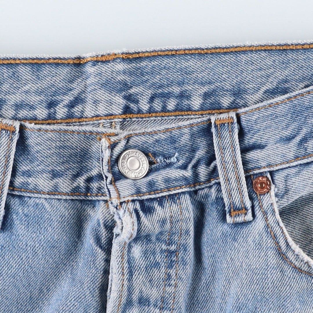 1990'S Levi's 501-0193 Straight Denim Pants, Made in Canada, Men's Size W33 (approx.), Vintage cotton blue type Vintage Second Hand