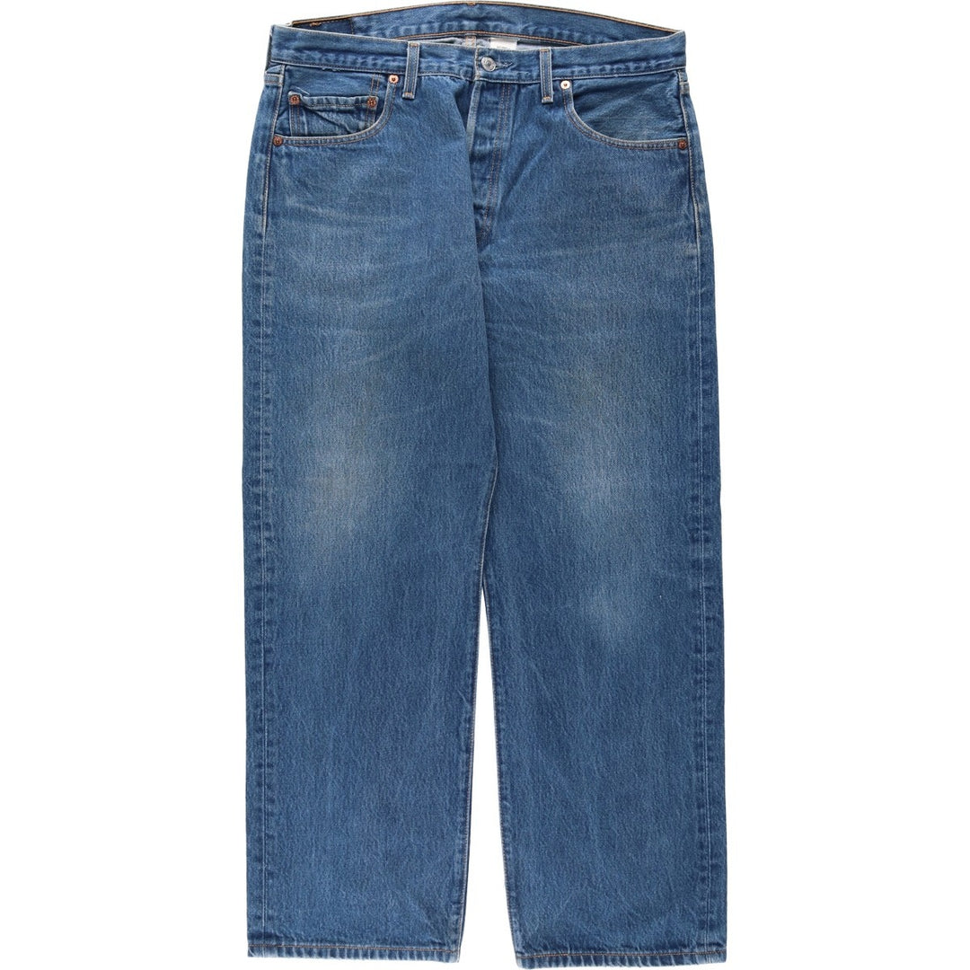 Levi's 501 straight denim pants for men, size W35 cotton blue type Vintage Second Hand