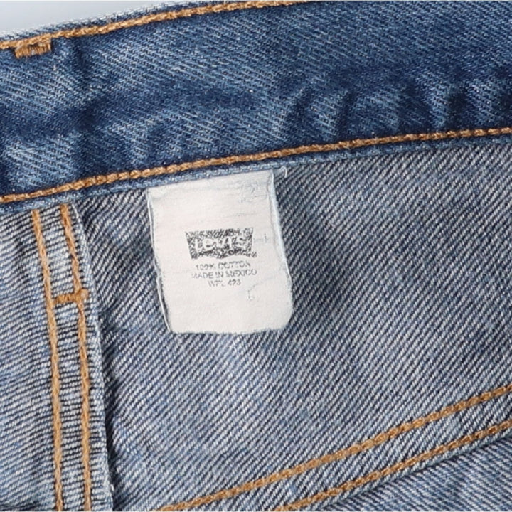 Levi's 501 straight denim pants for men, size W35 cotton blue type Vintage Second Hand