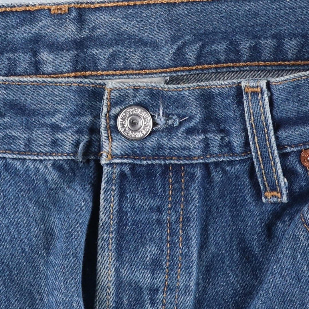 Levi's 501 straight denim pants for men, size W35 cotton blue type Vintage Second Hand