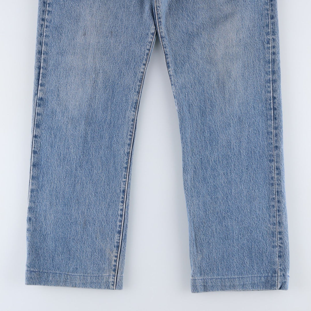 00'S Levi's 501 straight denim pants for men, size W34 cotton blue type Vintage Second Hand