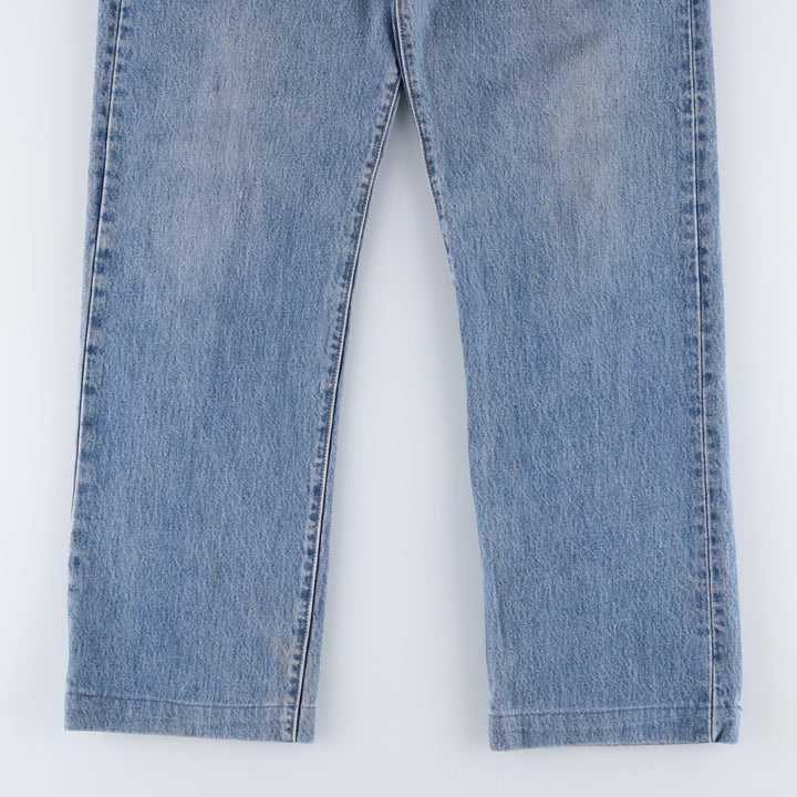 00'S Levi's 501 straight denim pants for men, size W34 cotton blue type Vintage Second Hand